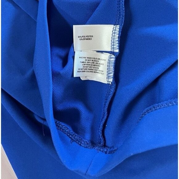 Cutter & Buck Womens Blue L 1/4 Zip Pullover Moisture-Wicking Long Sleeve Top - Picture 3 of 9